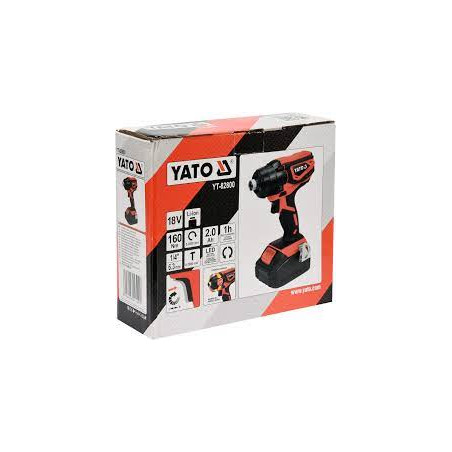 E Zakrętarka Udarowa 18V Li-Ion 3Ah  YATO